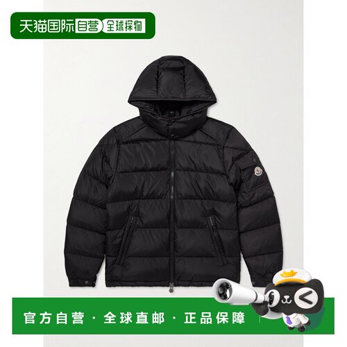 1h可退 香港直邮Moncler 盟可睐 男士 Maya Logo-Appliqued Shell