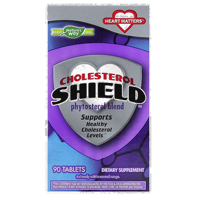 香港直发Nature'S Way然萃维 Cholesterol Shield90片膳食补充剂