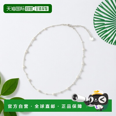 日本直邮OPAQUE.CLIP 女士 仿珍珠细链项链 C7135116202601