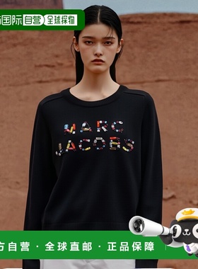 香港直邮MARC JACOBS 女士卫衣 2S5RTP001K26001 SS2025 黑色