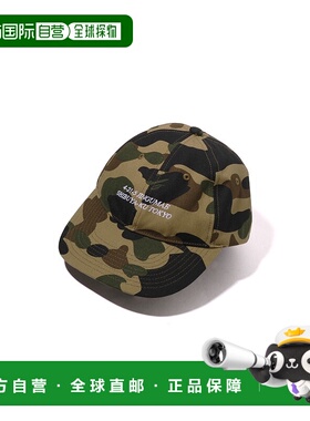 1h可退 日本直邮A BATHING APE 1ST CAMO刺绣标语帽 1L30180304