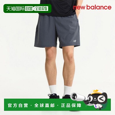 韩国直邮NEW BALANCE 短裤 U6 NBNVE4P081 17 MS41232 MEN Runnin