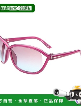 自营 Tom Ford女式Fernanda 68毫米太阳镜-紫色 美国奥莱直发