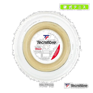 日本直邮Tecnifibre高科技纤维网球线TRIAX200m卷01RTR网球拍