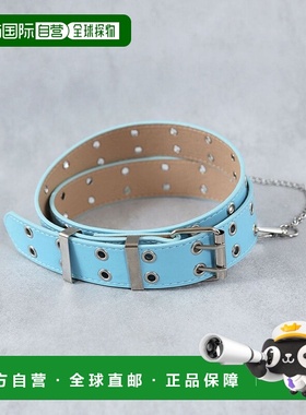 日本直邮florge 可拆卸链条双锁粗款朋克腰带 FL8218EW010714