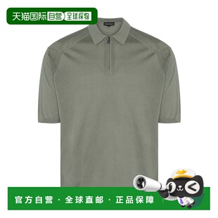 香港直邮Emporio Armani 细针织polo衫 EM000680AF13907阿玛尼