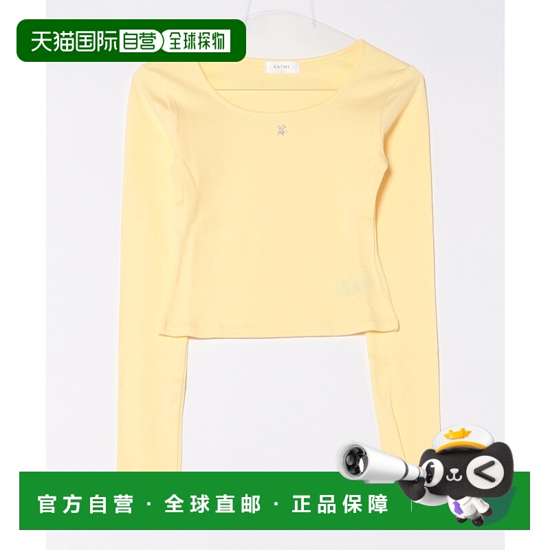 1h可退 日本直邮EATME 女士舒适圆领长袖T恤 342512704201
