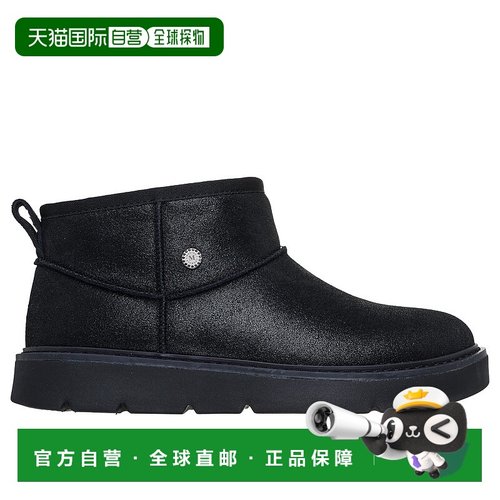 日本直邮SKECHERS斯凯奇女款短靴169094-BBK