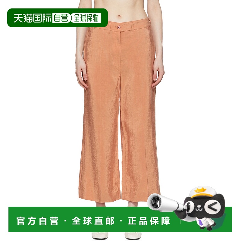 香港直邮Lemaire 阔腿休闲裤 W221PA442LF208阔腿裤西装裤