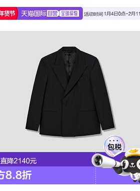 香港直邮Acne Studios 艾克妮 女士 JAPEL BH0189 浅干西装料黑色