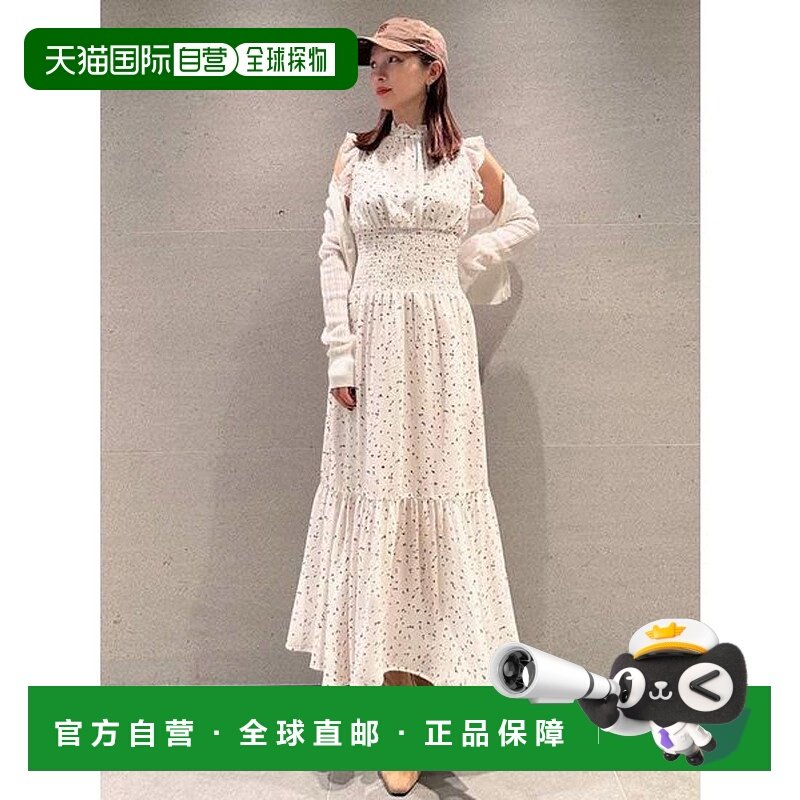 日本直邮SNIDEL 无袖印花连衣裙 [SN1728EW045107]