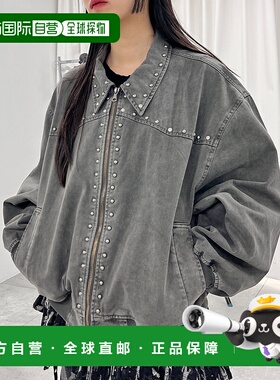 1h可退 日本直邮Figments 男女同款铆钉熊仔外套 FG25SS069夹克