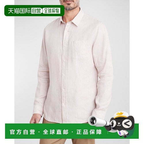 1h可退 【美国直邮】vince 男士 衬衫长袖
