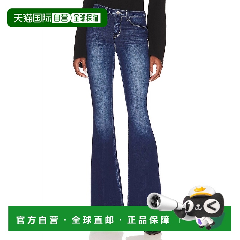 自营 l'agence弗里斯科高腰喇叭牛仔裤 - frisco 美国奥莱直发