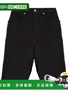 香港直邮Rick Owens 腰带环短裤 RU02D6345TB休闲裤