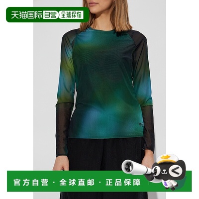 香港直邮Y-3 女士背心吊带 JL83010MULTCO SS2025 绿色 Transpare