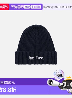 韩国直邮AECA 男士帽子AWCMFWBAACAST002G3LB REMEMBER BEANIE-NA