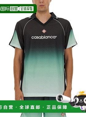 1h可退 香港直邮Casablanca 男士 FOOTBALL T恤 UMPF25JTP37501GR