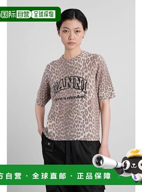 香港直邮GANNI 女士针织毛衣 421838K2500 AW2025 花色 Ganni Kni