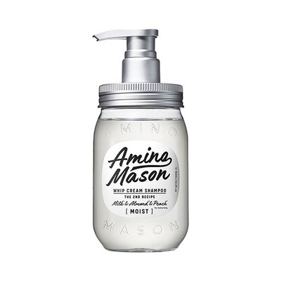 日本直邮Amino mason天然植物成分氨基酸浸透修护洗发水白玫瑰香