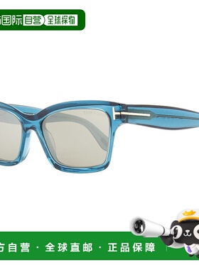 自营 Tom Ford 女士 Mikel 太阳镜 TF1085 90L 透明水绿色，54 毫