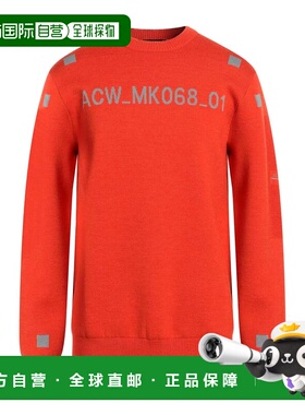 1h可退 香港直邮a cold wall 男士 毛衣 orange橙色 舒适时尚