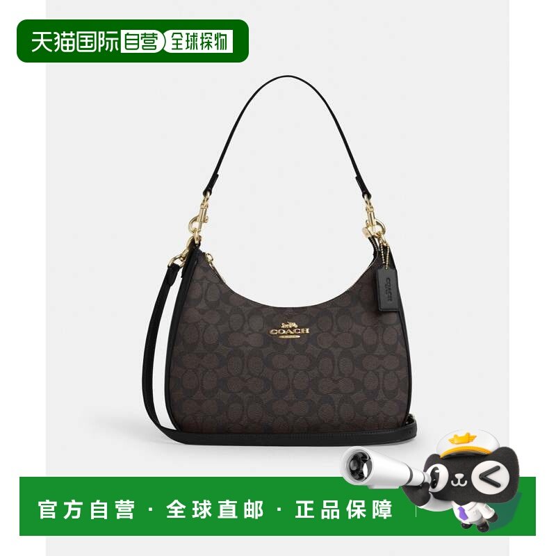 日本直邮COACH Tory Burch Signature Canvas斜挎包女包手提包,箱包皮具/热销女包/男包,时尚帆布包,淘宝优惠券,粉丝福利购,淘宝优惠卷