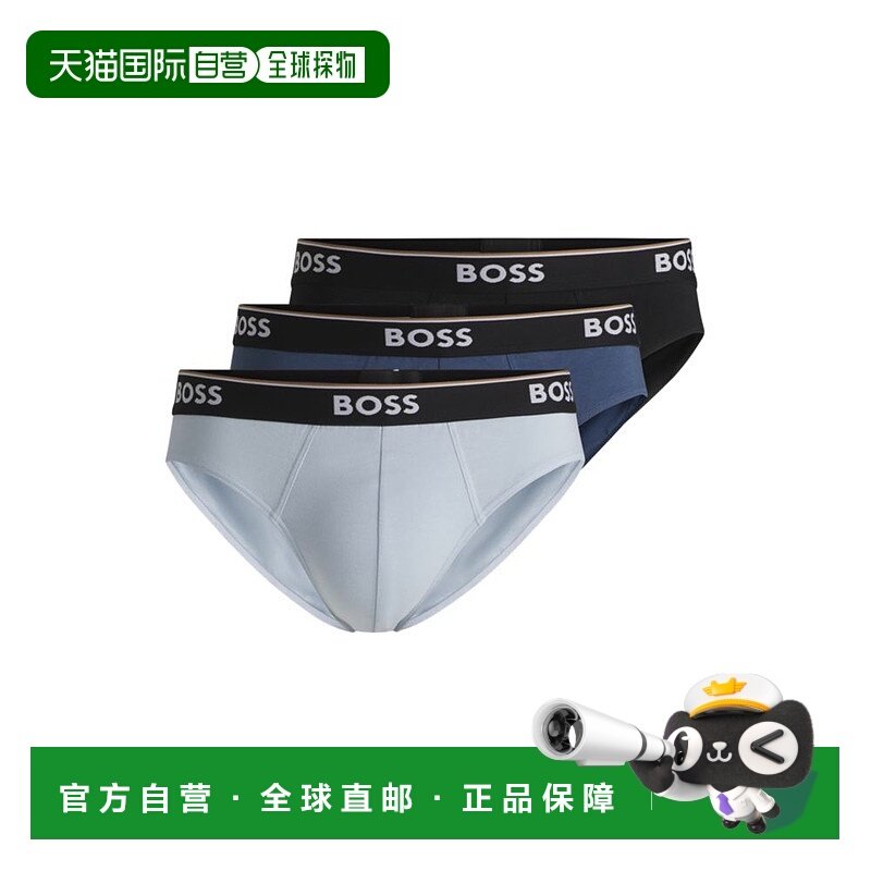 自营 boss三包弹力棉三角裤，带标志腰带-图案 美国奥莱直发,女士内衣/男士内衣/家居服,男平角内裤,淘宝优惠券,粉丝福利购,淘宝优惠卷