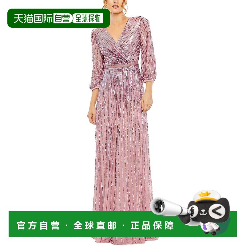 自营mac duggal  礼服/晚装 美国奥莱直发连衣裙长裙晚礼服图片