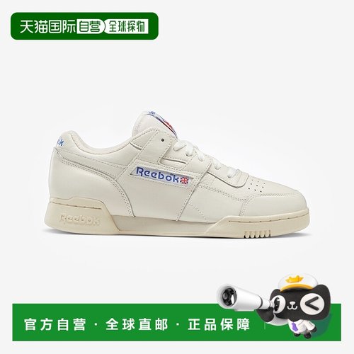 韩国直邮Reebok Workout 舒适 轻便 低帮 板鞋 男女同款 米白锐步