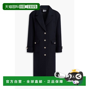 1h可退 香港直邮Sandro 女士 毛毡大衣 SFPOU00663MARINE西装