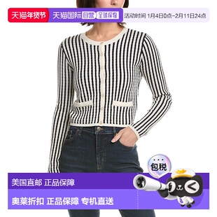 自营FRAME Denim The Cable Cashmere & Silk-Blend Cardigan - b