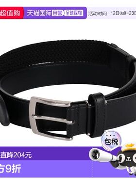 日本直邮le coq sportif golf 高尔夫男士皮带 BK00 黑色