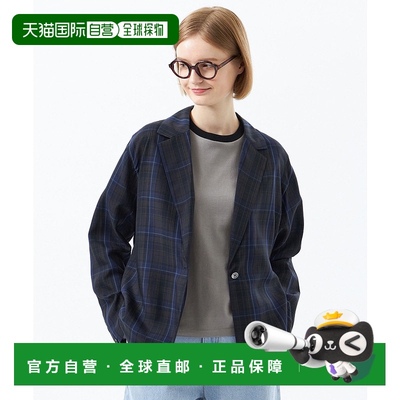 1h可退 日本直邮MACKINTOSH PHILOSOPHY 女士休闲格纹衬衫外套 H5
