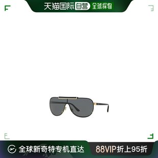 香港直邮Versace 2140SOLE100287 黑色飞行员太阳镜