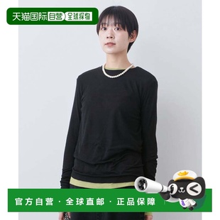 STANDARD FIFTY 女装 长袖 打底上 1h可退 透感T恤 日本直邮THREE