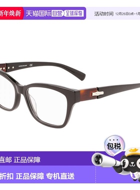 自营 Longchamp Women's 53 mm Black Opticals - black 美国奥莱