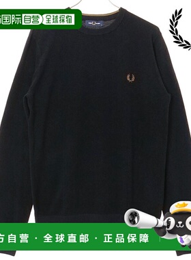 日本直邮Fred Perry 珠地网眼针织套头衫 [K1309-102 FW25] 男士