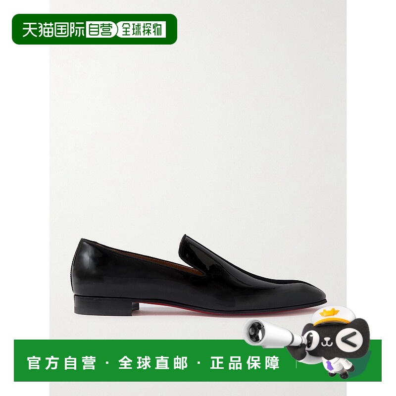 1h可退 Christian Louboutin 克里斯提 鲁布托 男士 漆皮男鞋皮鞋