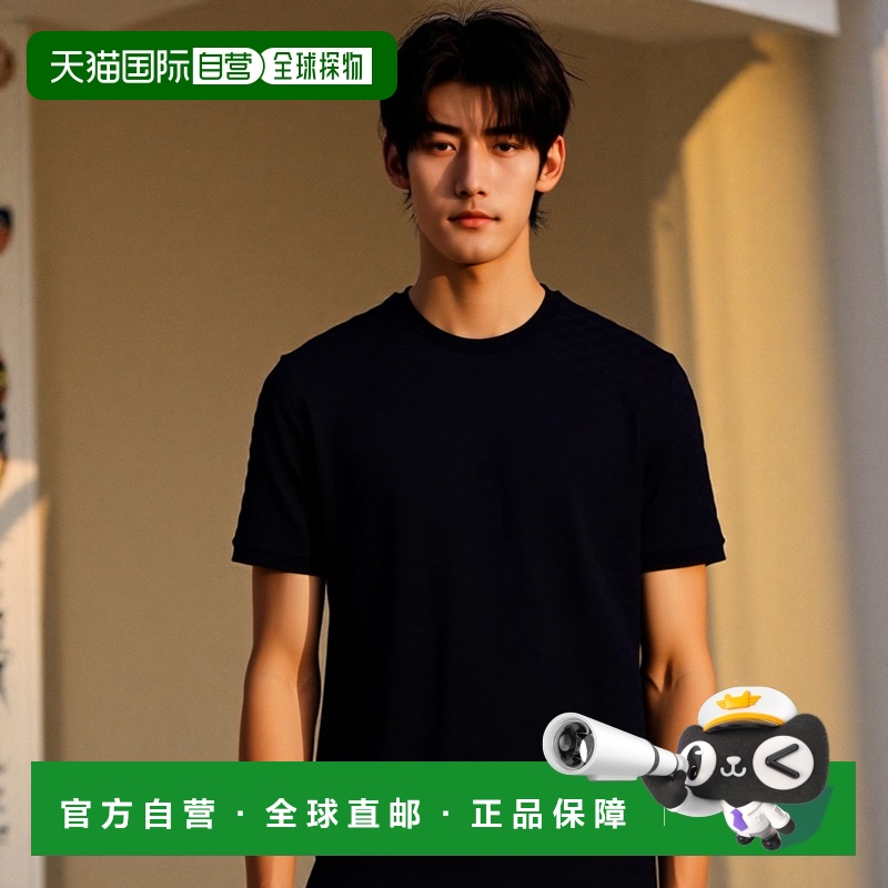 1h可退 香港直邮EMPORIO ARMANI 男士T恤 8N1TL71JHWZ0920-1 SS20