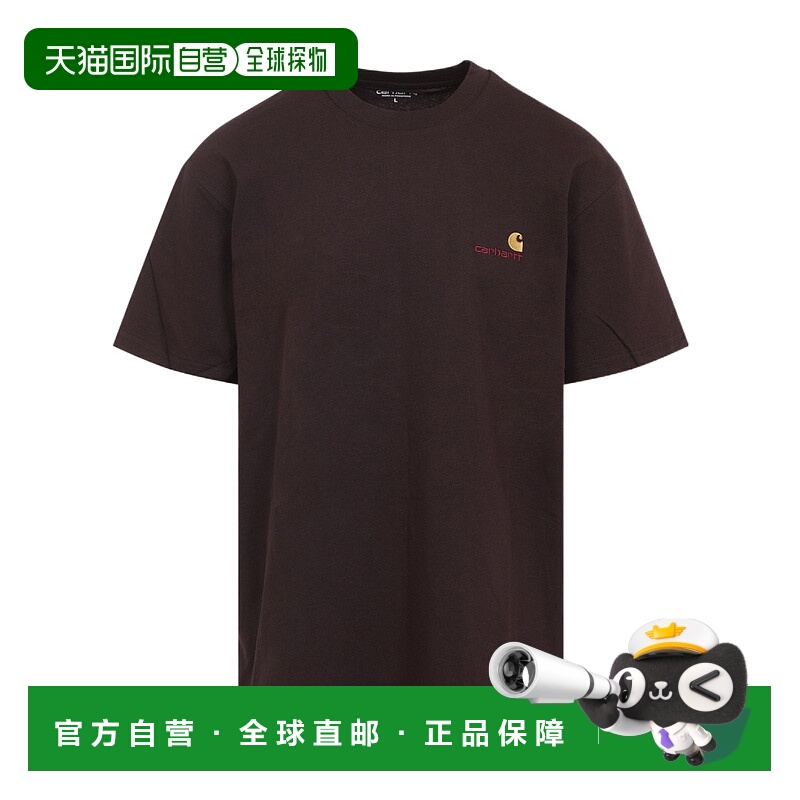 1h可退 香港直邮CARHARTT WIP 男士T恤 I02995633HXX SS2026 棕色