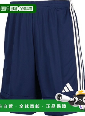 日本直邮adidas Custom Squadra 25 短裤足球比赛裤JJ2515Z-NVY