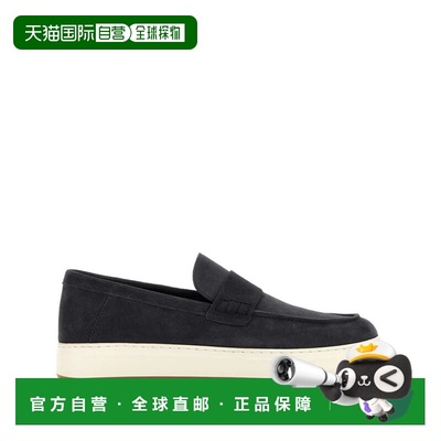 香港直邮HOGAN 男士商务休闲鞋 HXM6680GB50BTM801 SS2026 蓝色