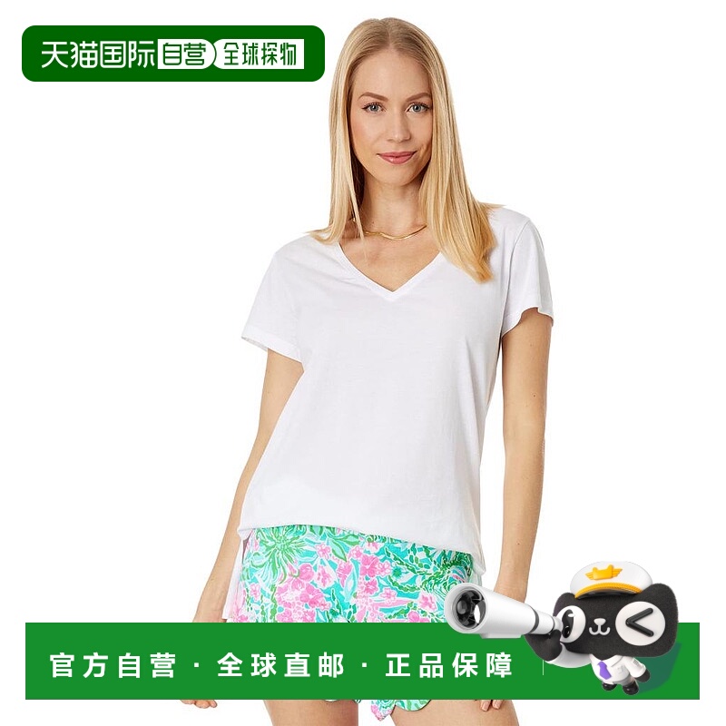 1h可退 【美国直邮】lilly pulitzer 女士 针织衫T恤短袖