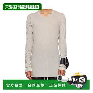 香港直邮RICK OWENS 男士T恤 RU02E1252UC08 AW2025 花色 长袖 T