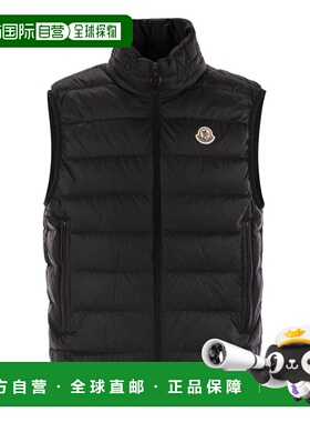 1h可退 香港直邮Moncler 盟可睐 男士 ROCOQUE羽绒马甲 K20911A00