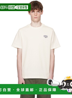1h可退 香港直邮A.P.C. 男士 灰白色 Standard Rue Madame T 恤 C