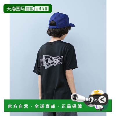 1h可退 日本直邮NEW ERA 儿童速干短袖T恤 Overlap款 14414381/14