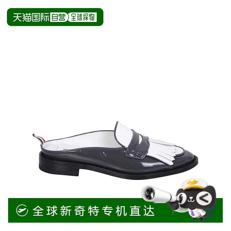 1h可退 香港直邮THOM BROWNE 女士芭蕾乐福鞋 FFF135A00216133GRE