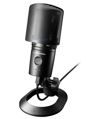 【日本直邮】Audio Technica USB 电容麦克风 AT2020USB-XP 黑色